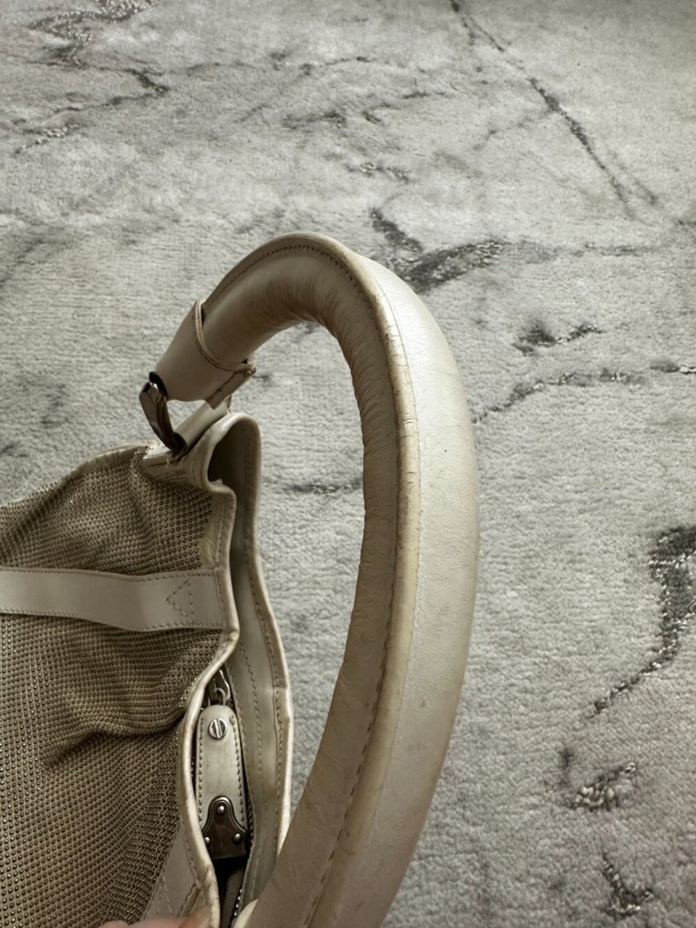 Burberry Prorsum Phoebe Studded Leather Hobo Bag - Picture 12 of 15